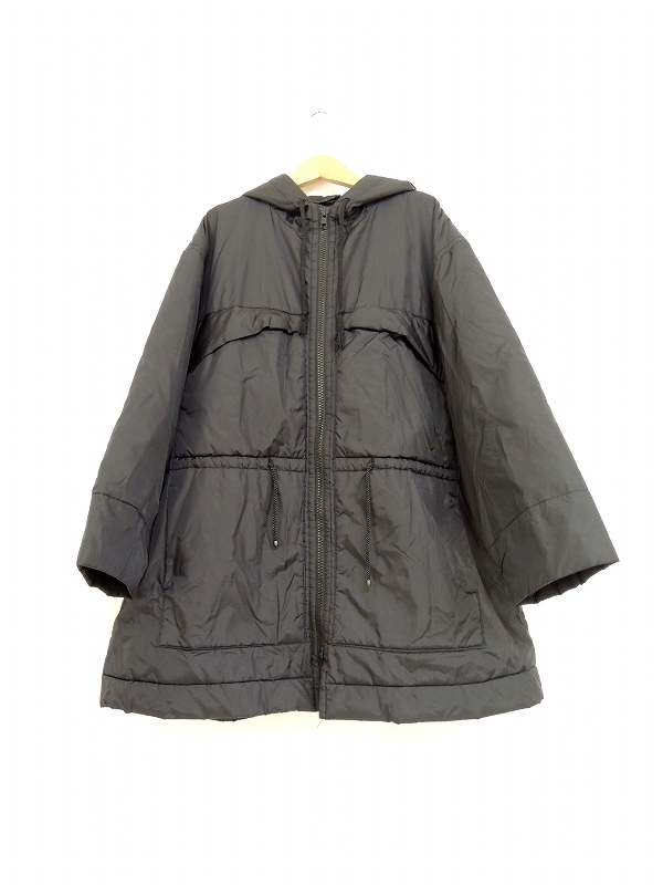 WIND COAT ナイロンコート M PL44-FA248 ブラック 表地:ナイロン100%?ISSEY MIYAKEイッセイミヤケ拍卖