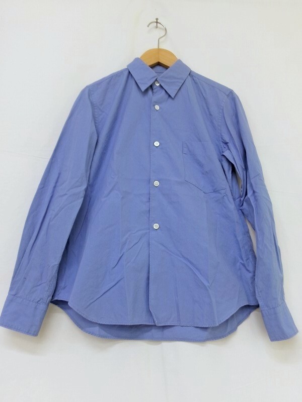 COMME des GARCONS COMME des GARCONS コムデギャルソンコムデギャルソン 長袖シャツ XS RU-B001 AD2012 サックス 綿100%拍卖