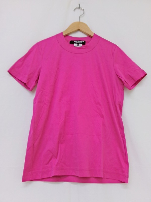 JUNYA WATANABE COMME des GARCONS ジュンヤワタナベ コムデギャルソン 半袖カットソー M JR-T001 AD2016 ピンク 綿100%拍卖