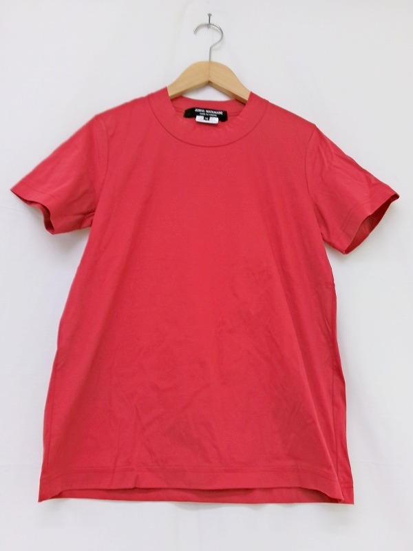 JUNYA WATANABE COMME des GARCONS ジュンヤワタナベ コムデギャルソン 半袖カットソー M JR-T001 AD2016 レッド 綿100%拍卖