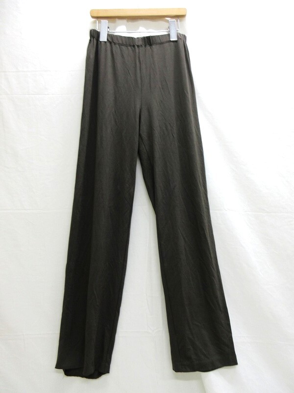 ISSEY MIYAKE イッセイミヤケ ストレッチパンツ Pants 2 IM14JF036 レーヨン70% ポリエステル20% ポリウレタン10% MADE IN JAPAN拍卖
