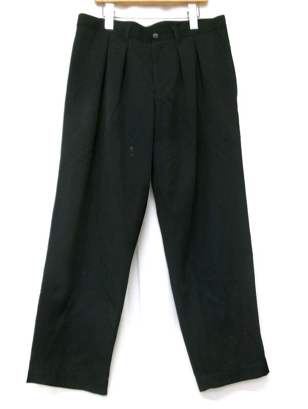 tricot COMME des GARCONS トリココムデギャルソン パンツ M TQ-P003 AD2015 ブラック 毛100%拍卖