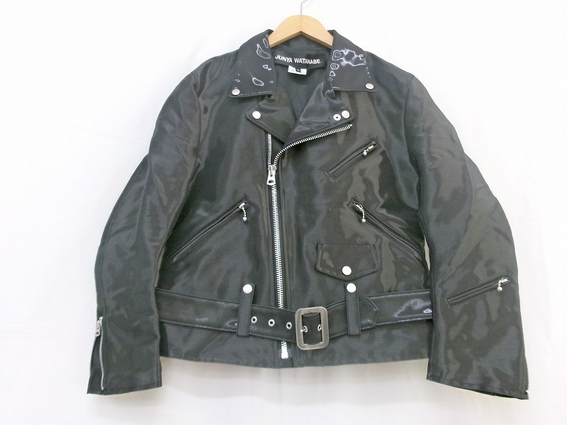 JUNYA WATANABE COMME des GARCONS ジュンヤワタナベ コムデギャルソン ダブルライダース XS JM-J027 AD2023 ブラック Double Riders拍卖