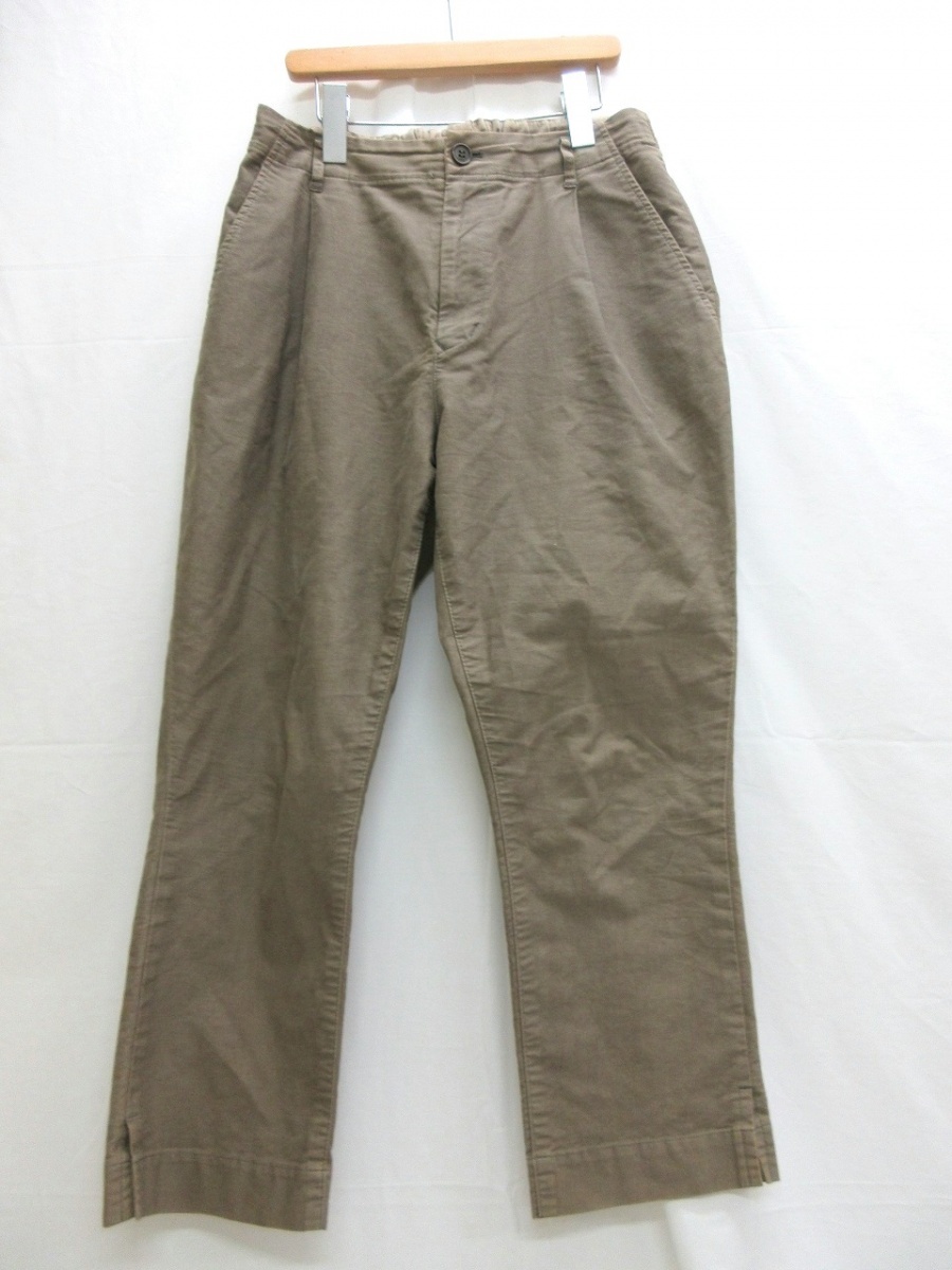 Plantation プランテーション パンツ Pants M PL23FF177 綿97% ポリウレタン3% MADE IN JAPAN拍卖
