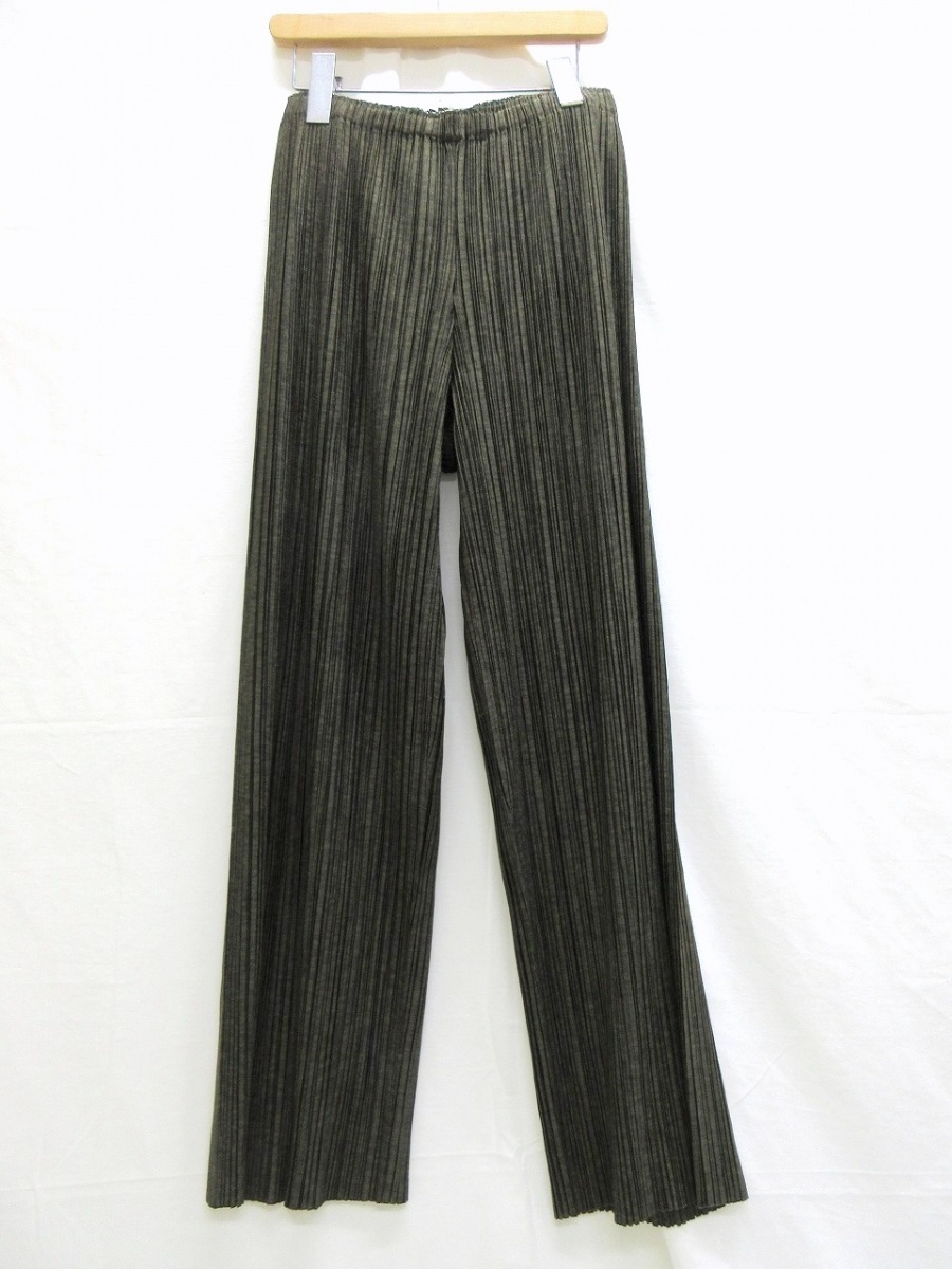 PLEATS PLEASE プリーツプリーズ プリーツパンツ Pants 2 PP91-JF121 ポリエステル100% MADE IN JAPAN拍卖