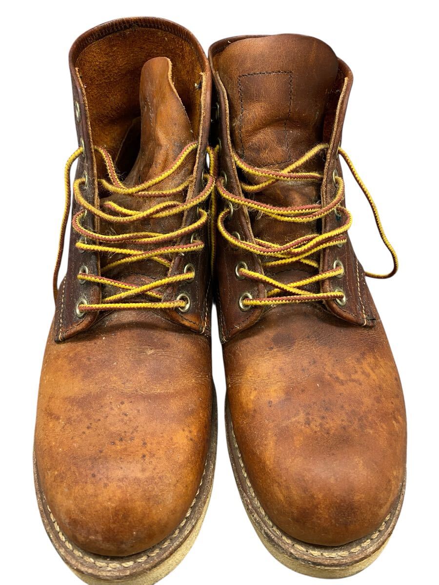 現状品 REDWING D9111 25.5cm USA製 レッドウィング ブーツ ワークブーツ ブラウン アイリッシュセッター拍卖