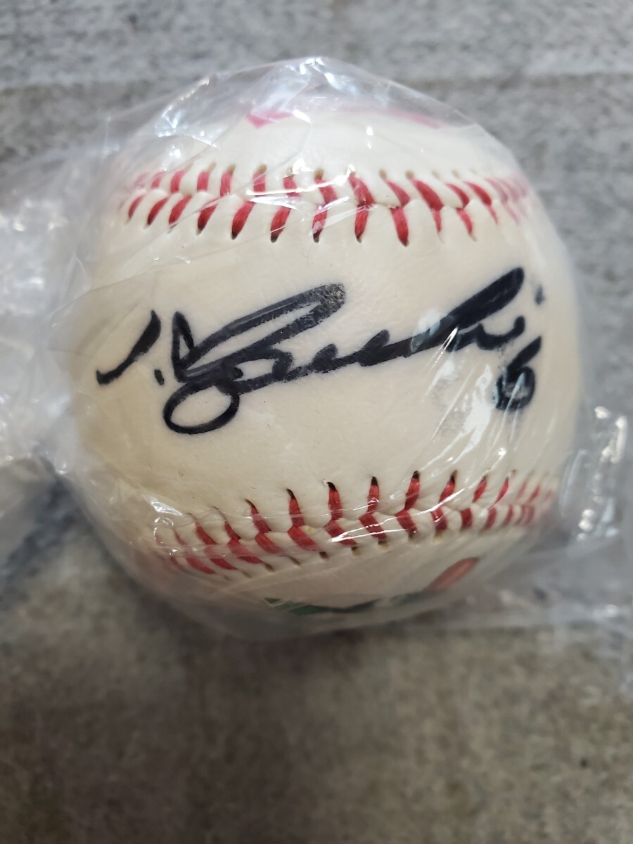 プロ野球 千葉ロッテマリーンズ 井口資仁選手直筆サインボール スタンド投げ込み用ボール マリーンズロゴボール 千葉トヨタロゴボール拍卖