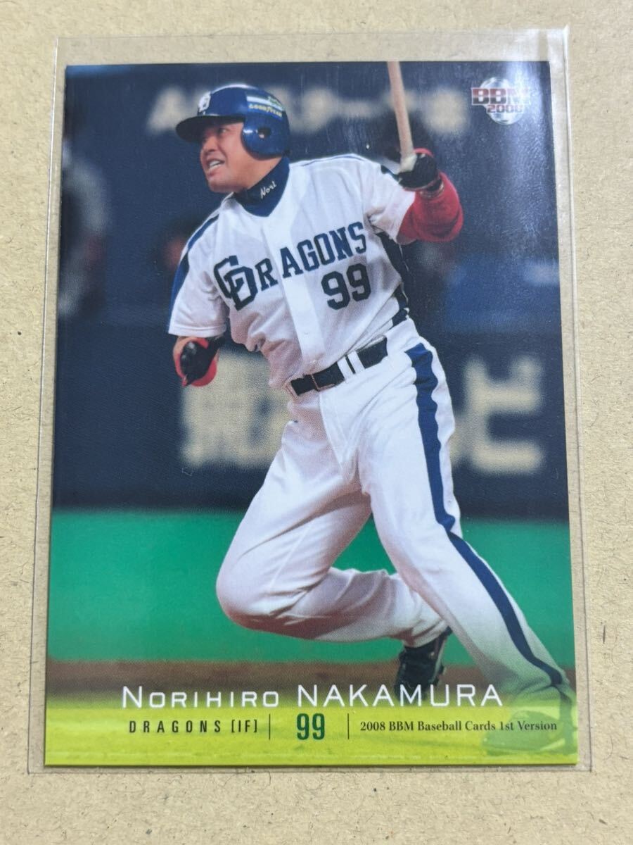 2008BBMベースボールカード1st 060 中村紀洋 中日ドラゴンズ レギュラーカード 近鉄 オリックス 横浜DeNAベイスターズ拍卖