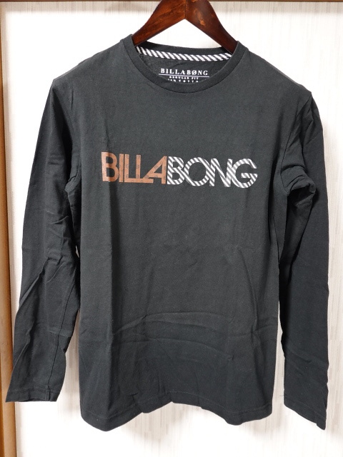 ●BILLABONG ビラボン 長袖Tシャツ M 黒●1012●拍卖