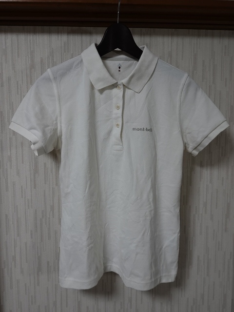 ●mont-bell モンベル コアスパン ベーシックポロシャツ Women's STYLE#2104556 M●1016●拍卖