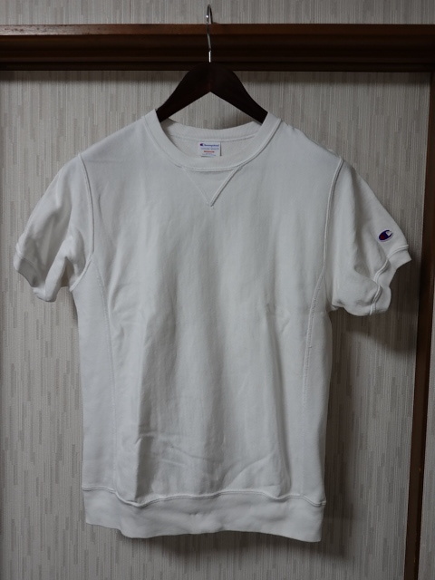 ●Champion チャンピオン REVERSE WEAVE 半袖クルーネックスウェットシャツ C3-K002 M●1030●拍卖