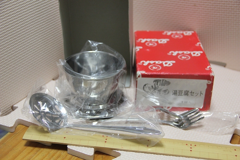 金属製 Dash 湯豆腐 セット 検索 ダッシュ 豆腐掬い スプーン x 2 タレ入れ テーブル グッズ拍卖