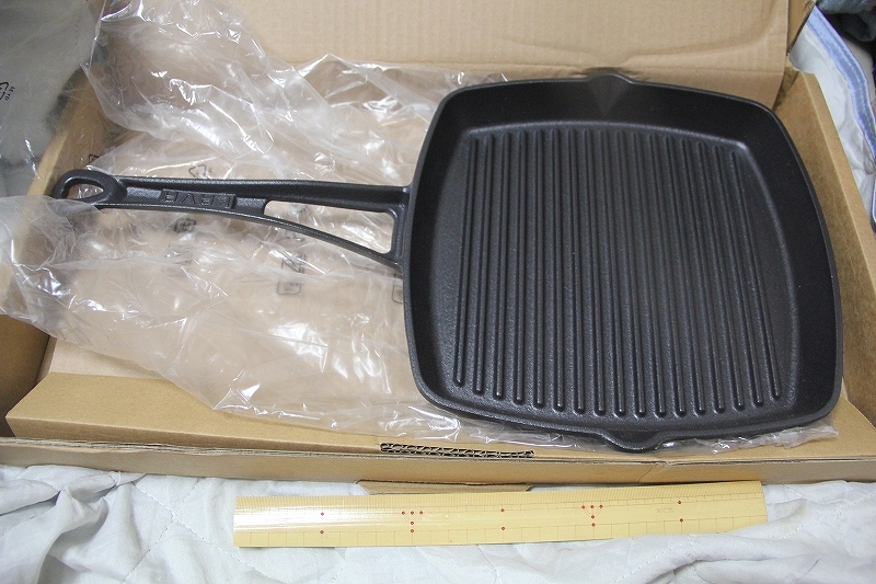 鉄鋳物 LAVA グリルパン LV26FG LVECOKGT2626KO 未使用 トルコ製 検索 ラヴァ フライパン ステーキ アウトドア グッズ拍卖