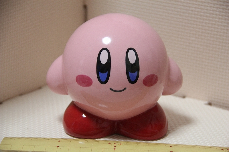 陶器製 星のカービィ 立体 フィギュア 貯金箱 検索 カービィ HAL研 任天堂 キャラクター グッズ拍卖