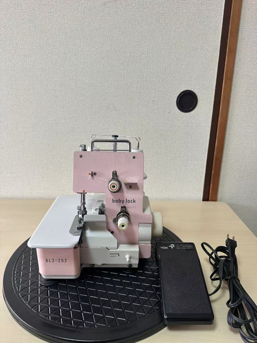 babylock ベビーロック ミシン BL2-202通電動作確認 現品拍卖