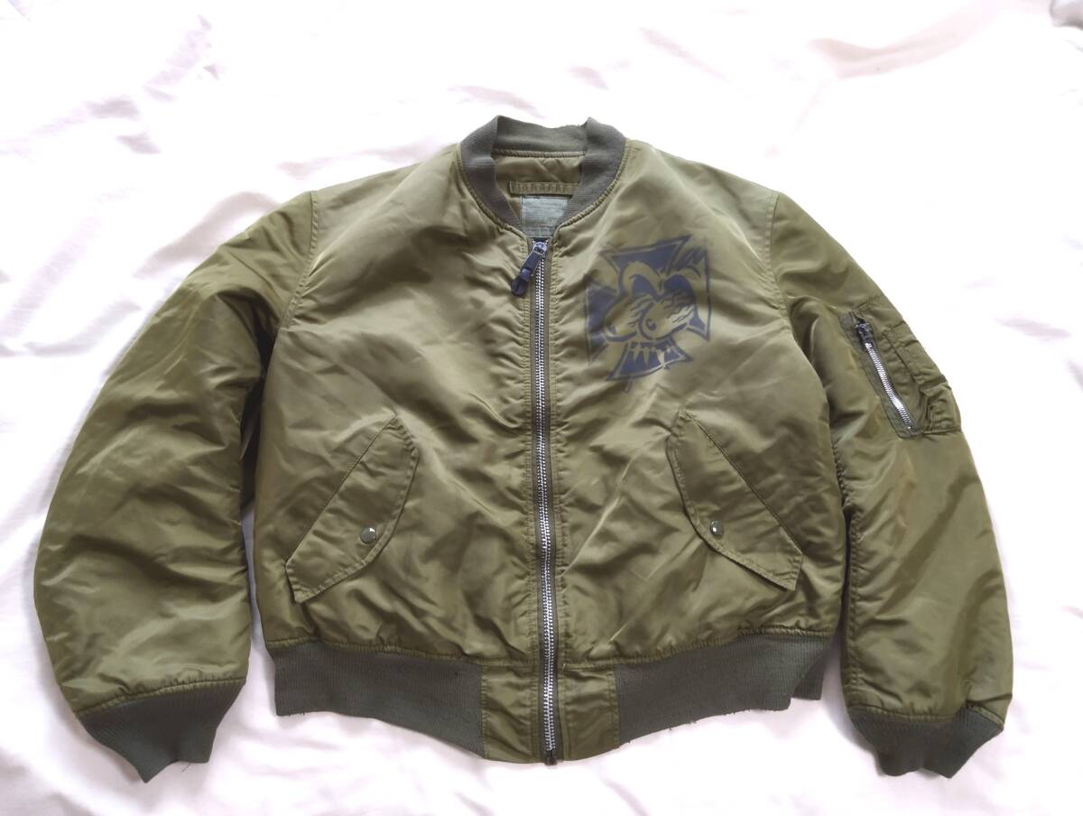 Alpha アルファ MA-1 USA製 アメリカ製 L フライトジャケット 90sエドロス系 Hot Rod拍卖