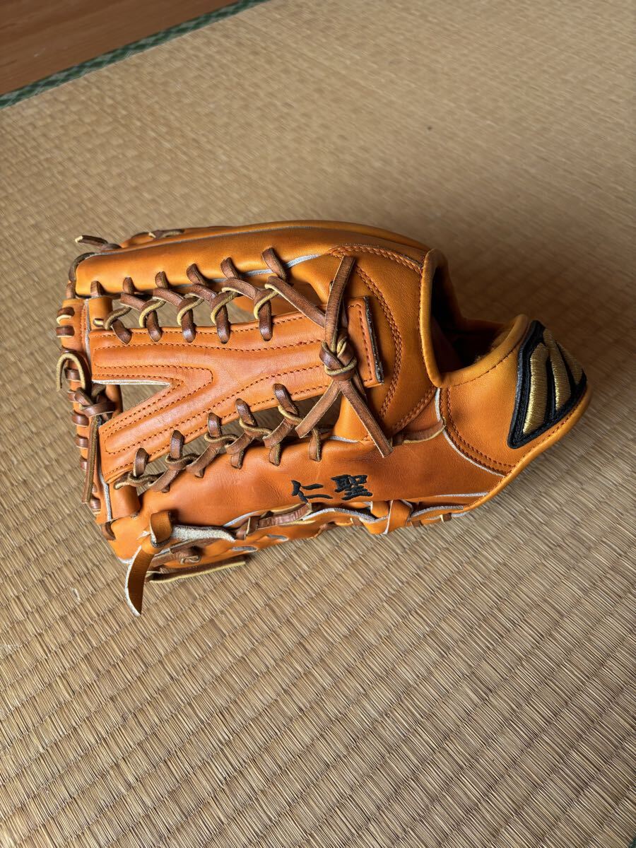 ミズノプロ 外野手用 軟式 オーダーグローブ ビックM 美品拍卖