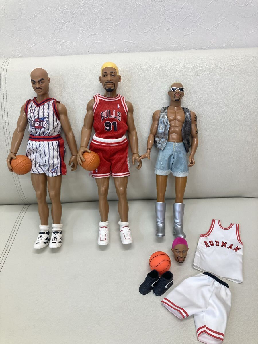 デニス・ロッドマン チャールズ・バークレー フィギュア DENNIS RODMAN CHARLES BARKLEY NBA BASKET バスケット拍卖