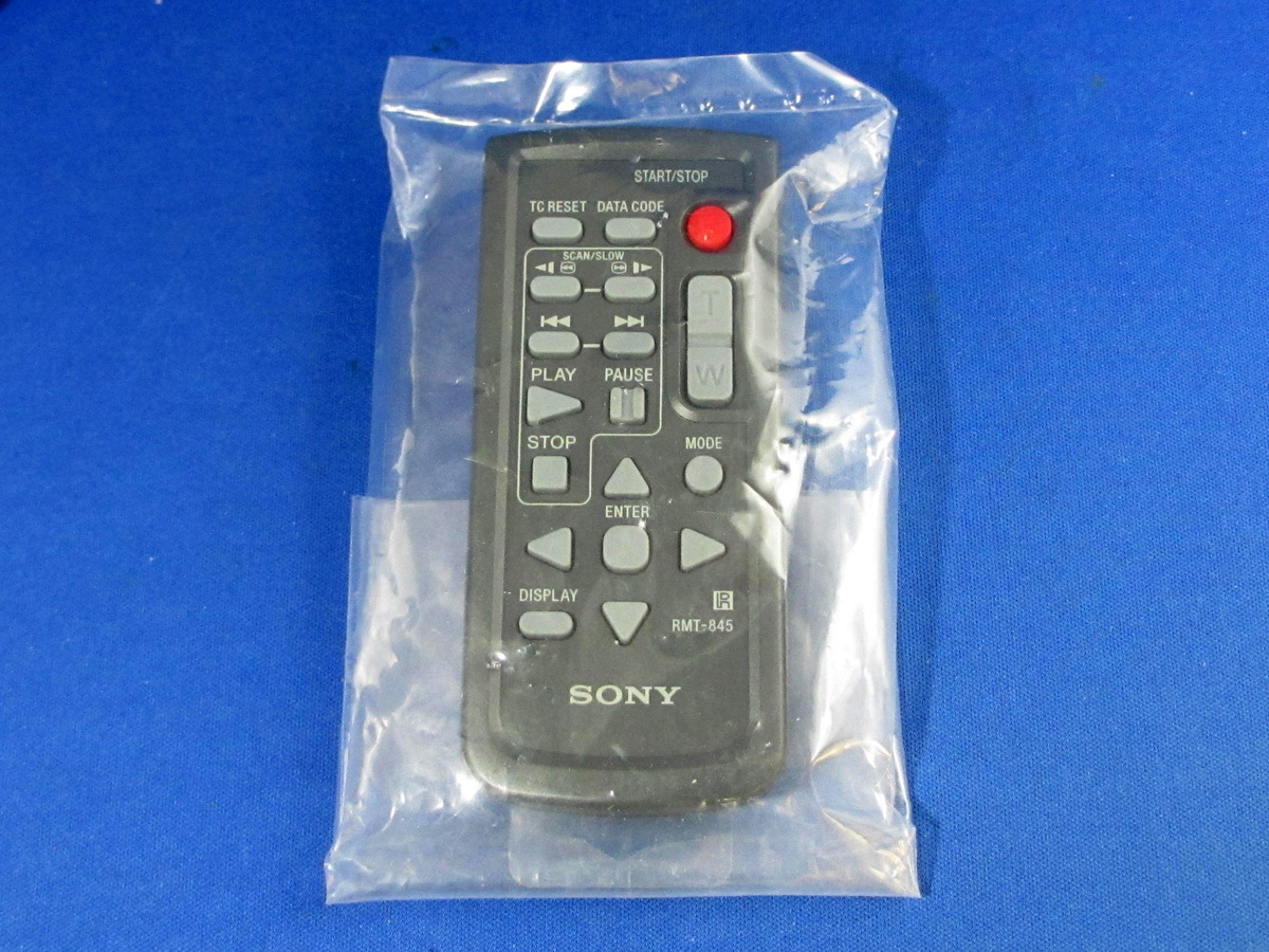 新品未開封 SONY RMT-845 HXR-NX5R HXR-NX3 HXR-NX100 PXW-FS5M2 PXW-X70 NEX-FS100Jなど対応拍卖