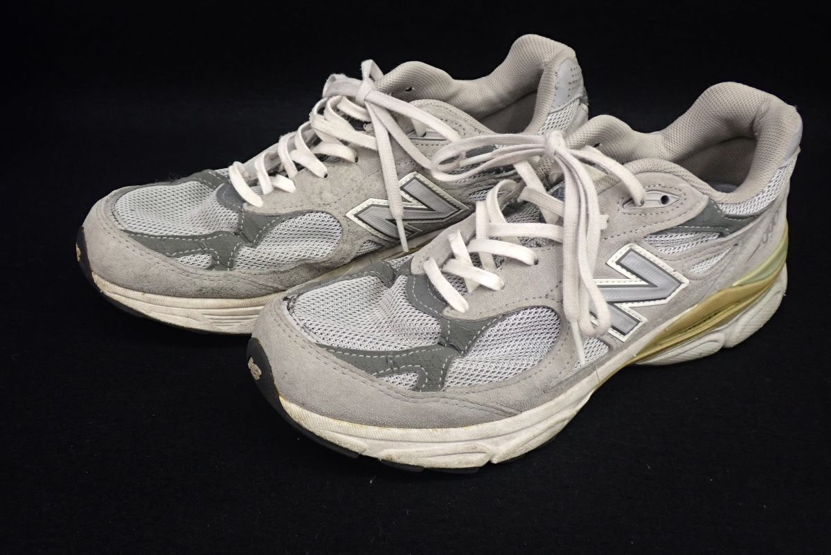 ■スニーカー16 ニューバランス USA製 990v3 27㎝■New Balance/消費税0円拍卖