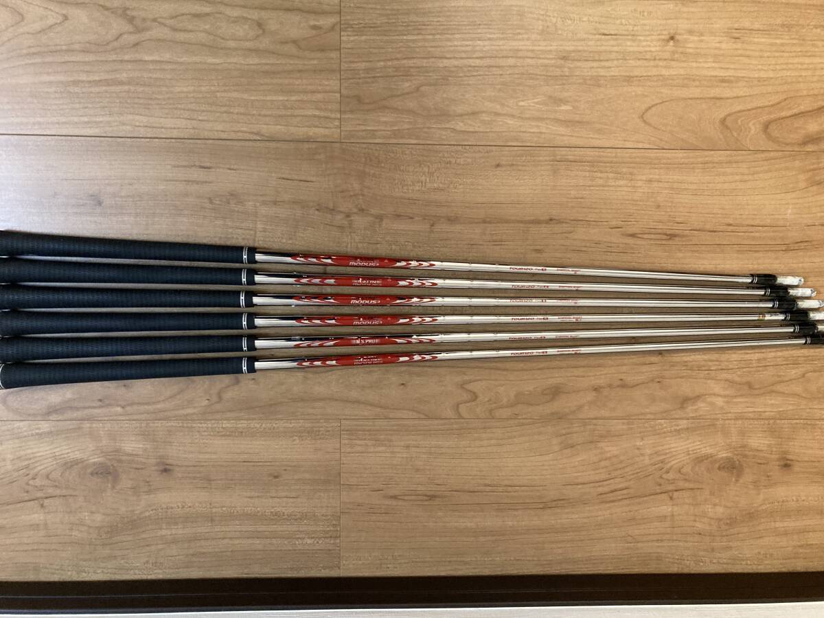 美品 NS Pro Modus 120 S (モーダス 3 120 S) 5I ~ PW用 計6本セット スリクソン純正グリップ付き拍卖