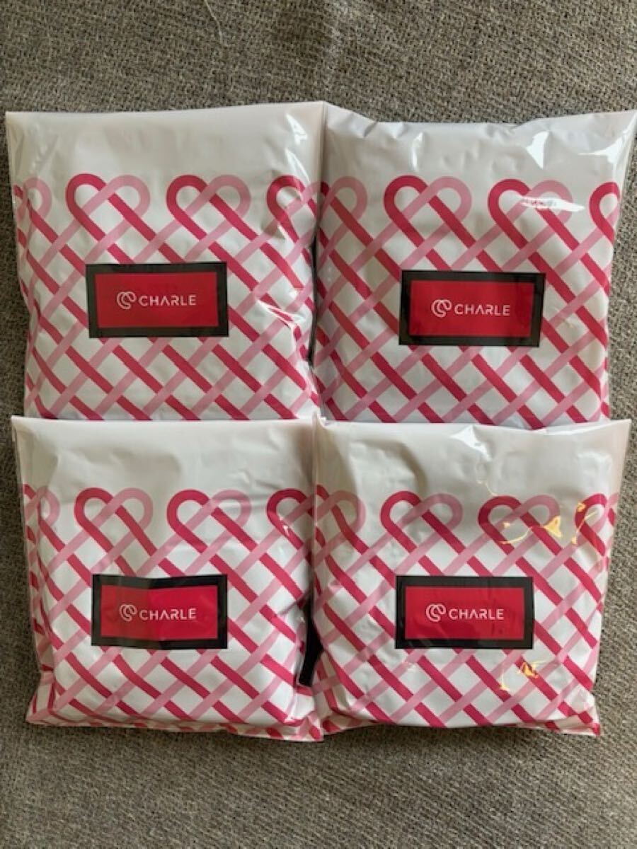 シャルレ タイツ HG332 L-LL(M-L可) 4枚組 数量限定品拍卖