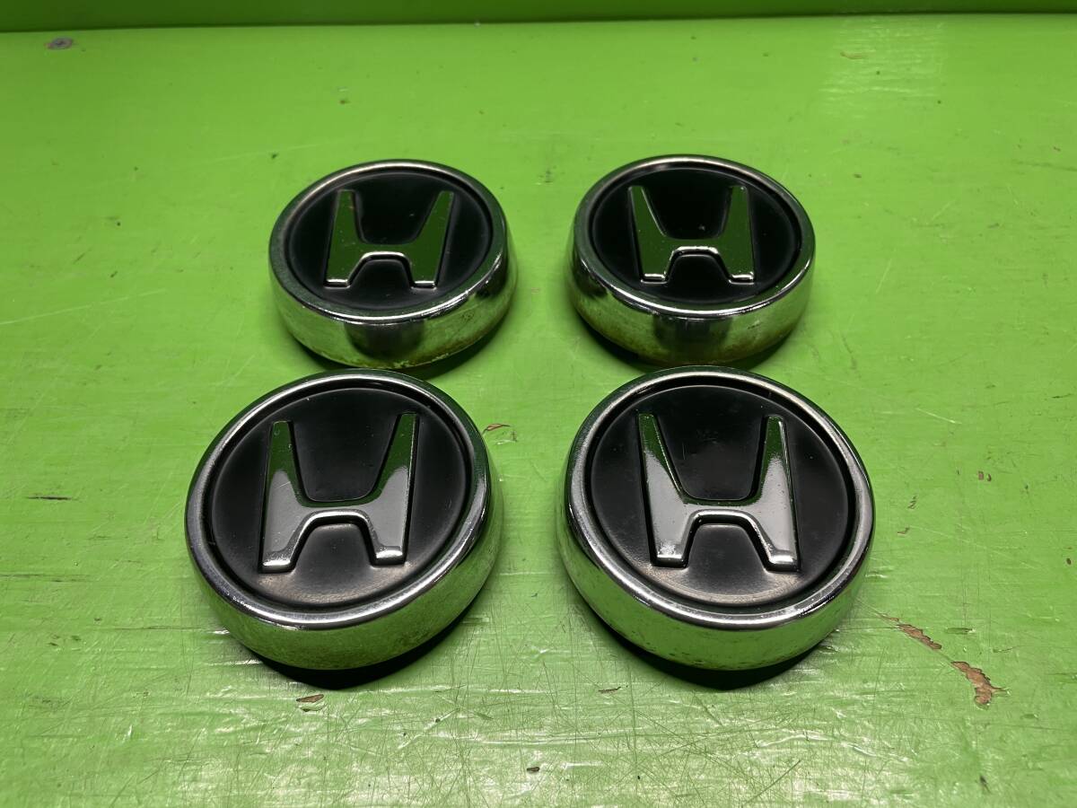 ★売り切り 希少★HONDA ホンダ 純正 センターキャップ 4個セット ブラック★拍卖