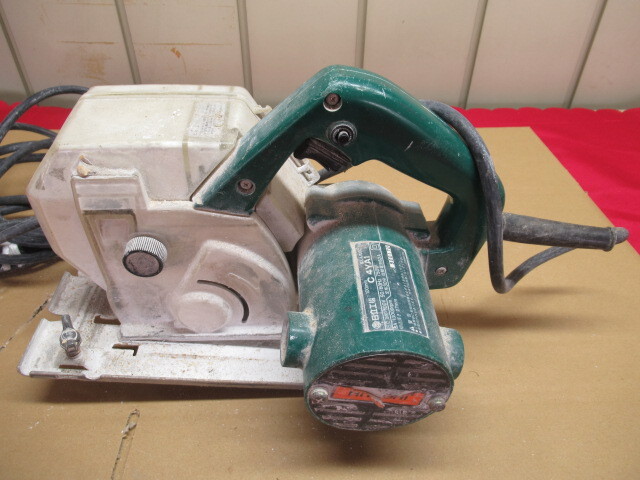 HITACHI 日立工機 C 4YA1 100mm 集じんマルノコ 100V 50/60Hz 750W 電動工具 簡易動作確認済み 現状品 管理7KX1010C-C5拍卖