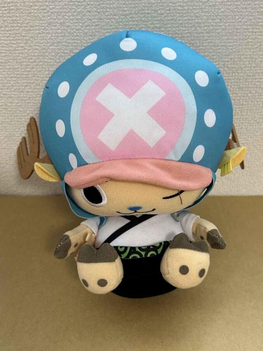 ワンピース でっかいチョッパーぬいぐるみ ワノ国編 ゾロ プライズ品拍卖