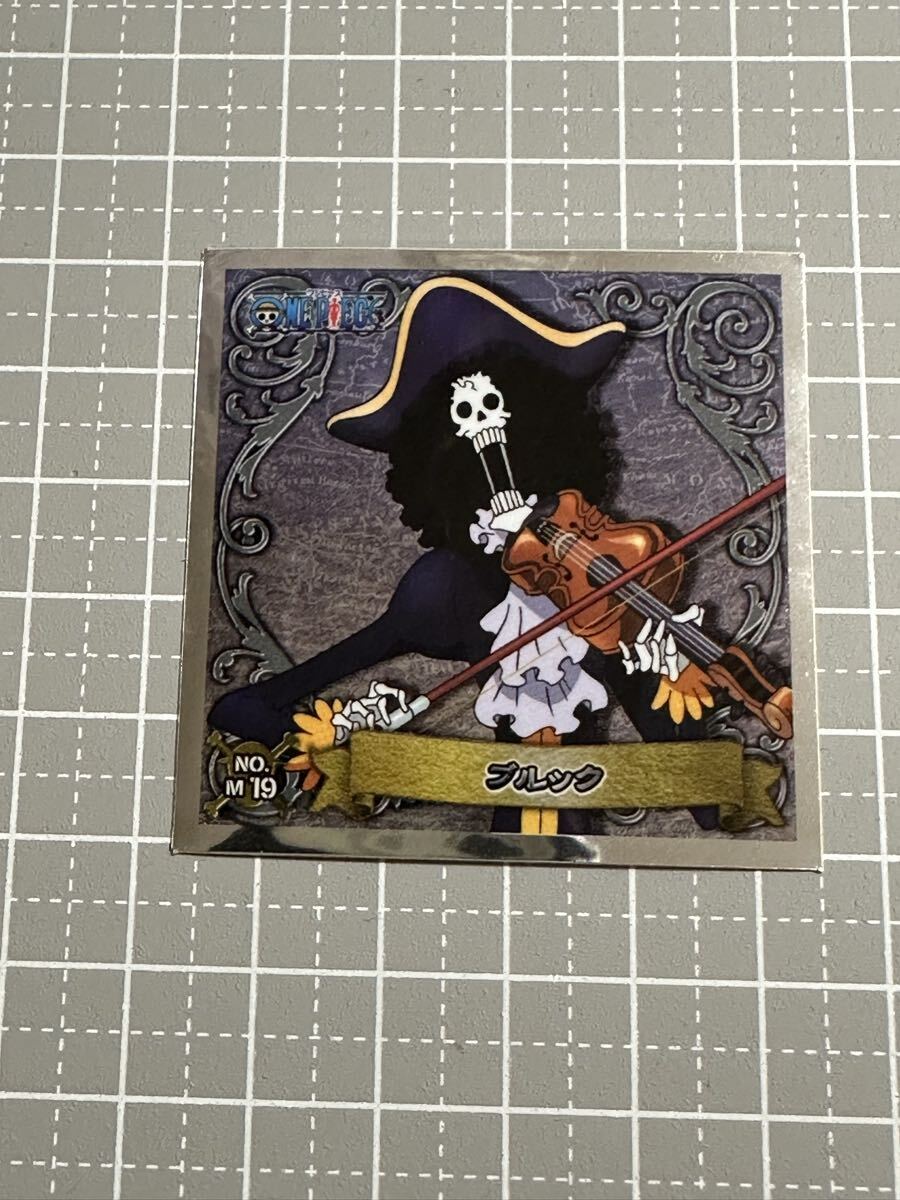 ワンピース シールコレクションNW2 No.M19 ブルック 1枚のみ拍卖