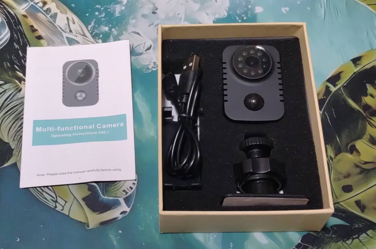 小型カメラ 高画質 家庭用 防犯 監視 ミニカメラ SDカード録画 バッテリー内蔵 拍卖