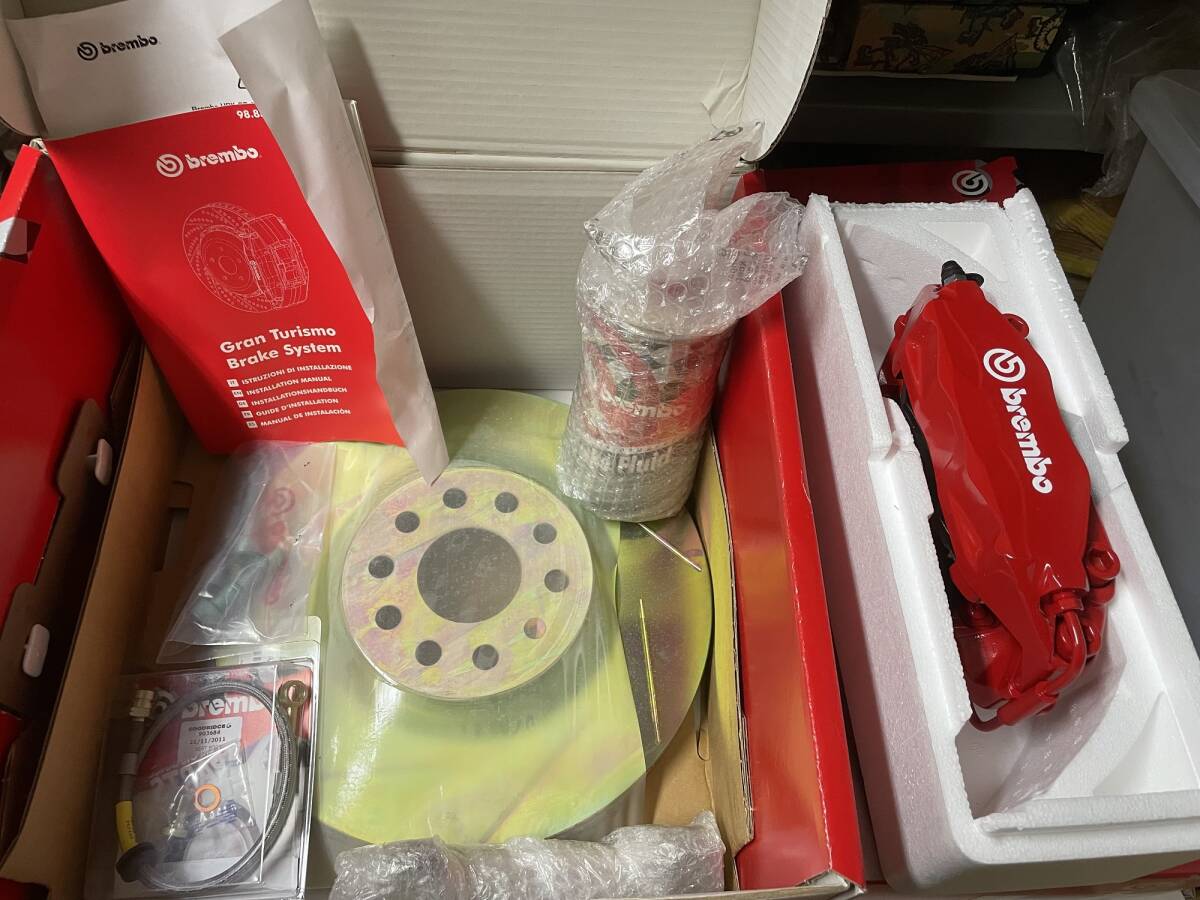 【Brembo】ゴルフ5 ゴルフ6 Brembo GT-KIT フロント用 未使用品 ブレンボ ブレーキ シロッコ トゥーラン A3 TT拍卖