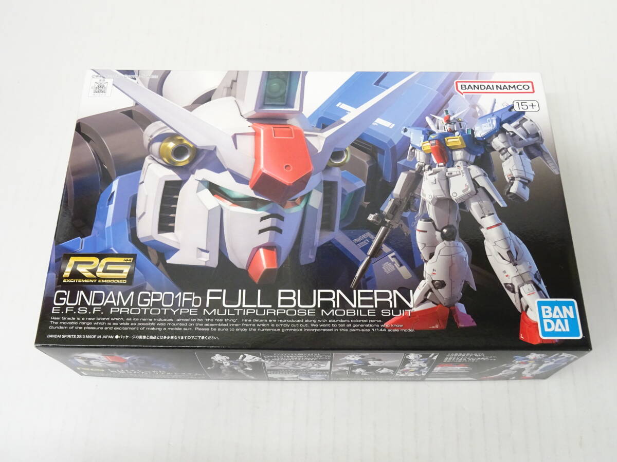 【未組立品】HO-464◆RG リアルグレード 1/144 スケールモデル GP-01Fb ガンダム試作1号機 フルバーニアン ガンプラ 未組立品拍卖