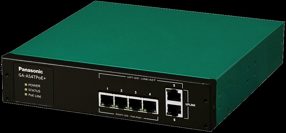 Panasonic GA-AS4TPoE+ PN25048 PoE 給電 スイッチングハブ 領収書 4928拍卖