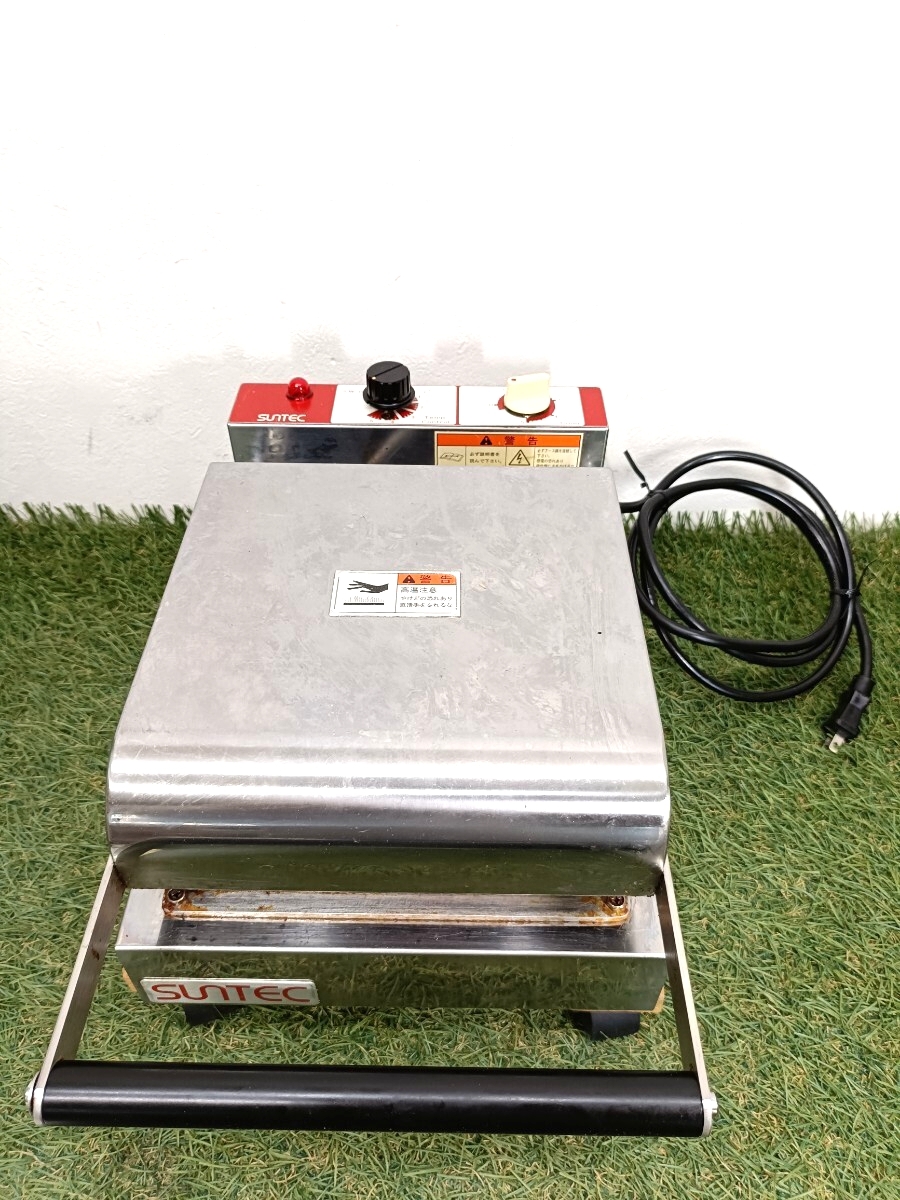 サンテックコーポレーション SUNTEC CO..,LTD SBW-100 4/3 ベルギーワッフルベーカー 100V 領収書4842拍卖