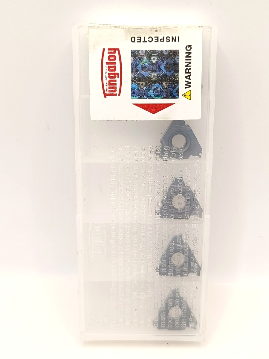 4個 タンガロイ タング・スレッド 外径用ISOメートルねじインサート ER/L-ISO 16ER20ISO AH725 領収書 1-26拍卖