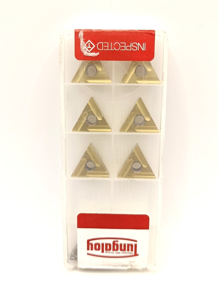 タンガロイ 6個セット! TNMG160404L-S-GH330タンガロイ・TNMG-S・三角形・ネガ・穴有・旋削チップ 領収書 1-28拍卖