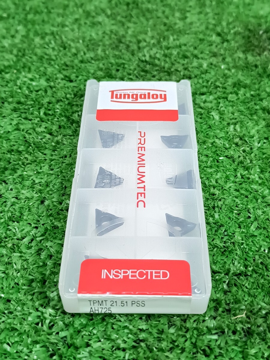 タンガロイ 旋削加工用インサート PVDコーティング 10個入 TPMT110204-PSS AH725 領収書4956拍卖