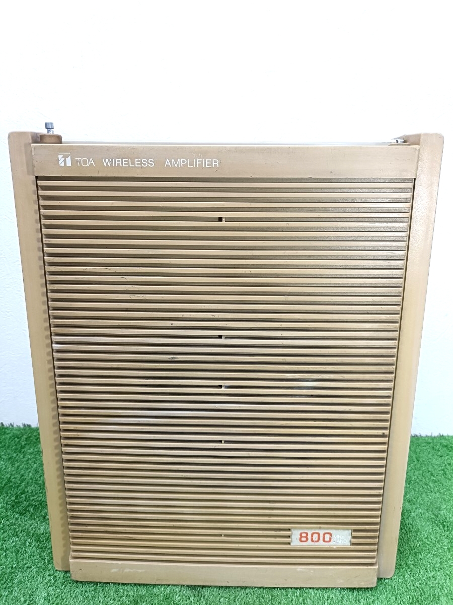 現状品 TOA ワイヤレスアンプ WA-650トーア 催事 運動会 選挙 街頭演説 領収書4980拍卖