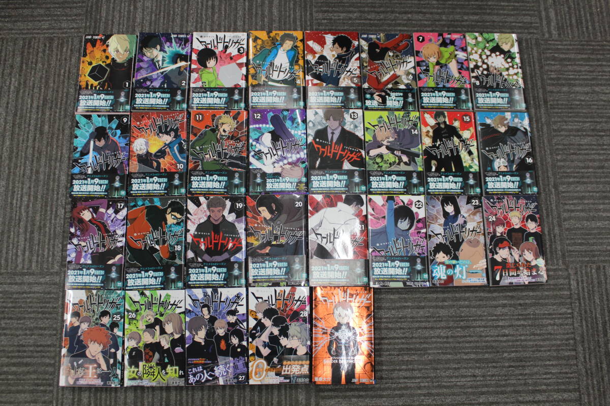 ☆【中古】ワールドトリガー 1~28巻 オフィシャルデータブック 漫画 全巻セット コミック 激安 1円スタート拍卖
