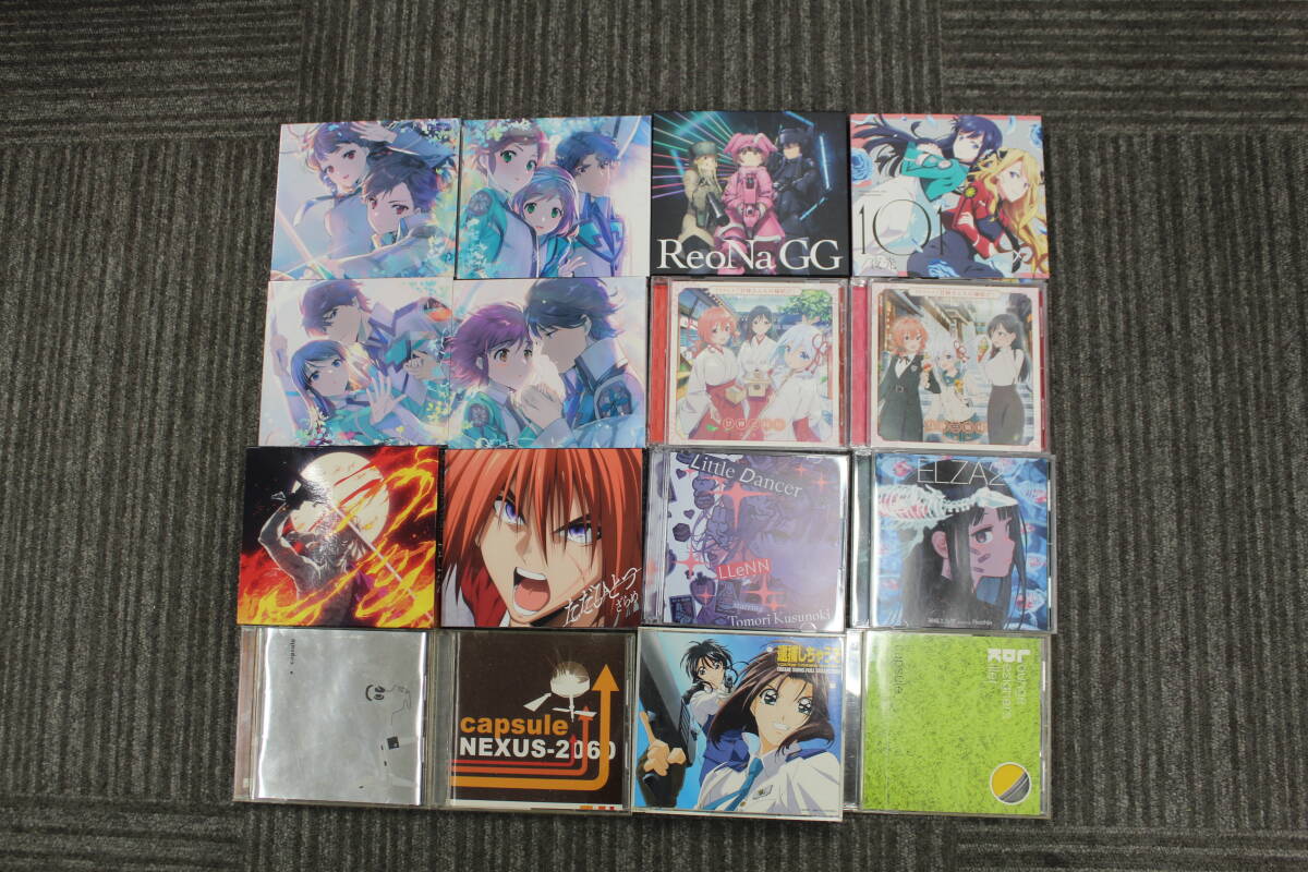 ☆【中古】CD まとめ アニソン 邦楽 ガンゲイル 魔法科高校の劣等生 るろうに剣心 未検品 激安 1円スタート拍卖