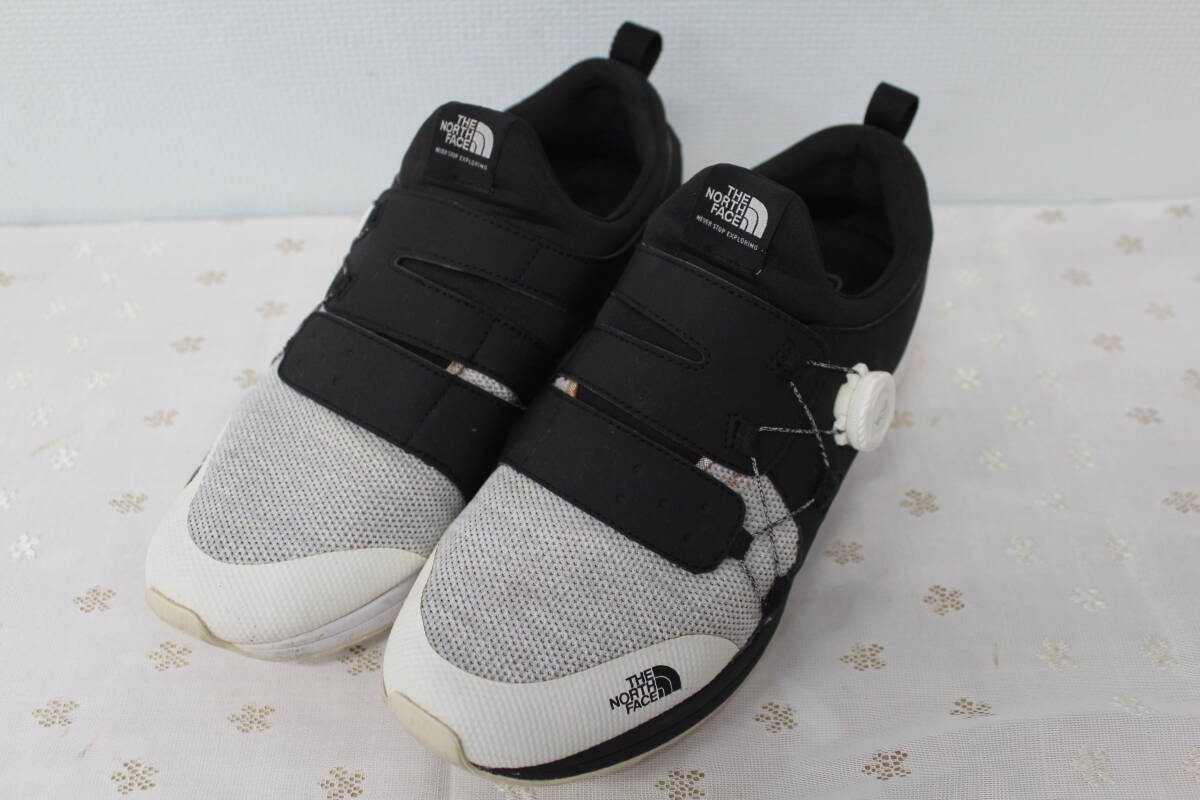 ☆【中古】ノースフェイス スニーカー ボア 27.5cm ランニングシューズ 激安 1円スタート拍卖