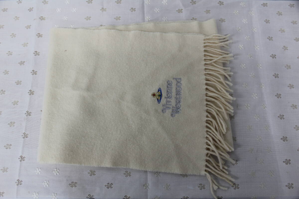 ☆【中古】ヴィヴィアンウエストウッド マフラー レディース ブランド 激安 1円スタート拍卖