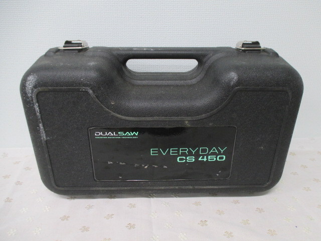 ☆【中古】 DUALSAW CS450 デュアルソー ダブルカッター 切断 電動工具 動作未確認 激安 1円スタート拍卖