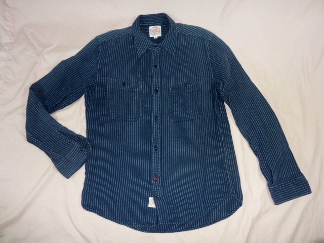 エドウィン/EDWIN ウォバッシュ・ワークシャツ 40拍卖