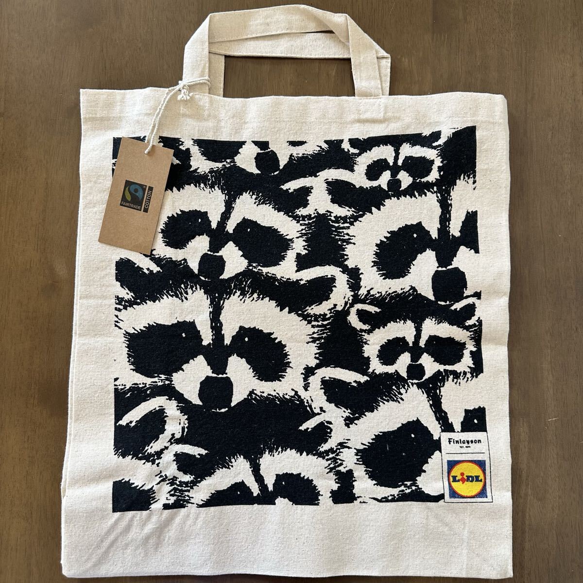 フィンランド Finlayson フィンレイソン LiDL リドル 海外スーパーヨーロッパ エコバッグ トートバッグ ペスエ オーガニック 北欧雑貨 新品拍卖