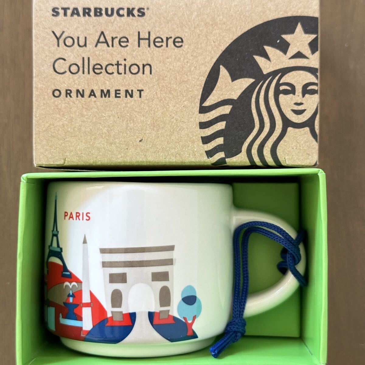 スターバックス フランス パリ Paris デミマグ YouAreHereCollection オーナメント ミニマグ 海外スタバ レアコレクション マグカップ 新品拍卖