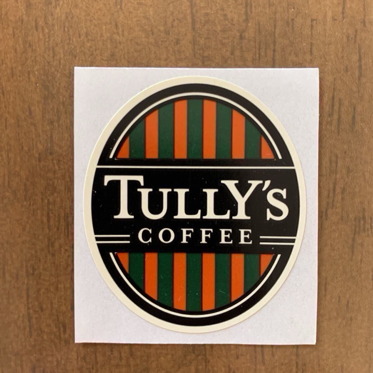 TULLY'S COFFEE タリーズコーヒー ロゴ シール ステッカー 1枚 レア 希少 リメイク オリジナルグッズ 送料63円〜 新品 未使用 非売品拍卖