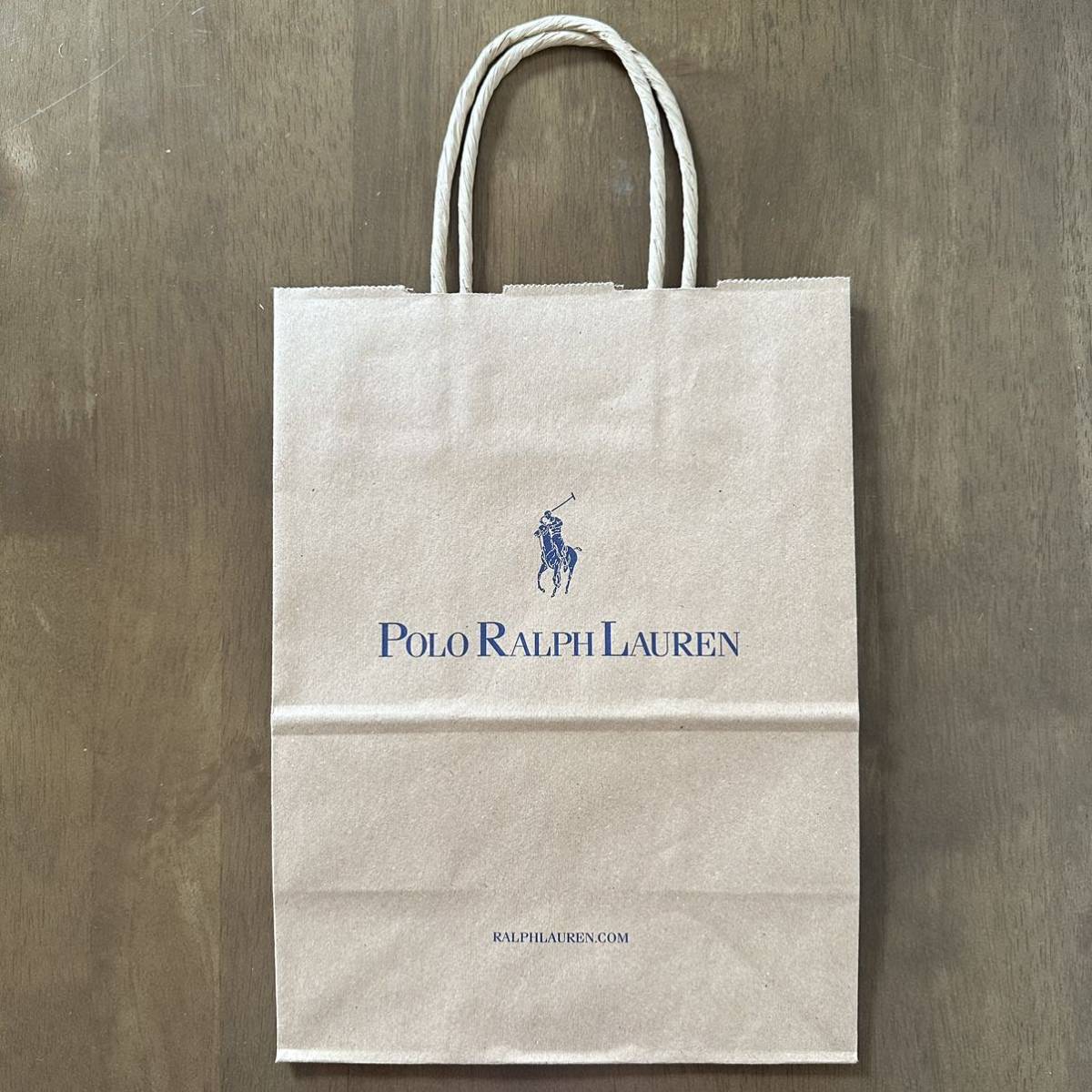 Polo Ralph Lauren ラルフローレン 紙袋 1枚 小サイズ ショッパー 手提げ ショップ 袋 ギフト プレゼント エコバッグ ブランド ラルフ 新品拍卖