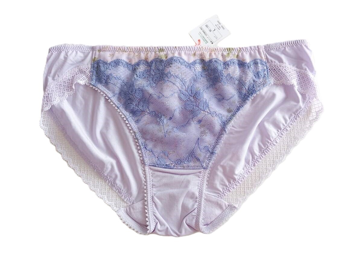 新品タグ付 トリンプ *Triumph* ハーバルアロマ レギュラーショーツ Lサイズ パープル拍卖